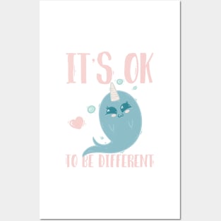 It's OK to be different Posters and Art